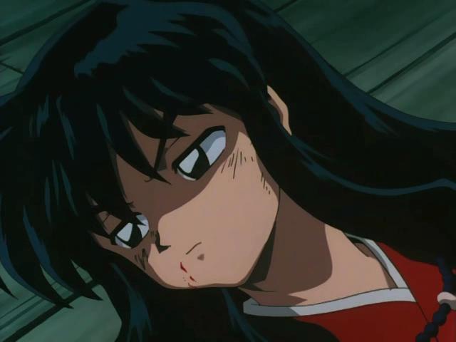 Otaku Gallery  / Anime e Manga / Inu-Yasha / Screen Shots / Episodi / 013 - L`enigma della luna nuova! Inuyasha dai capelli neri! / 186.jpg